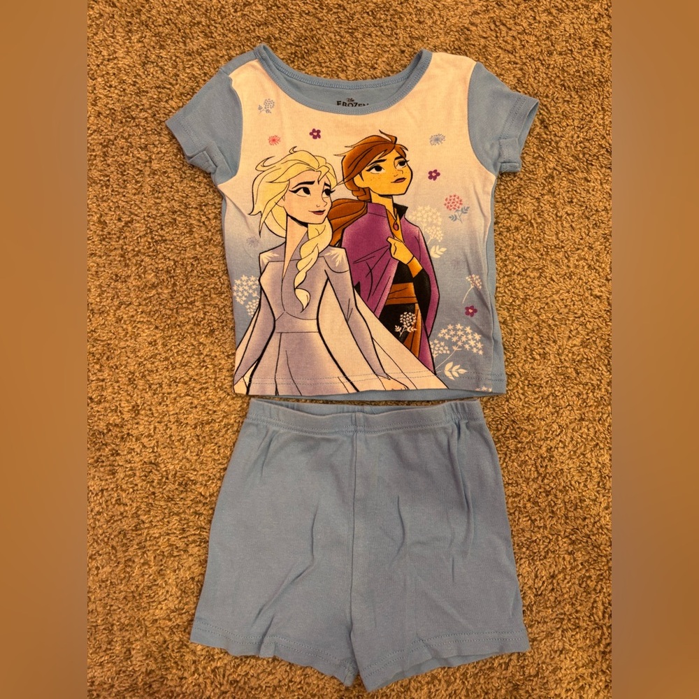 Toddler Girls Frozen Pajamas